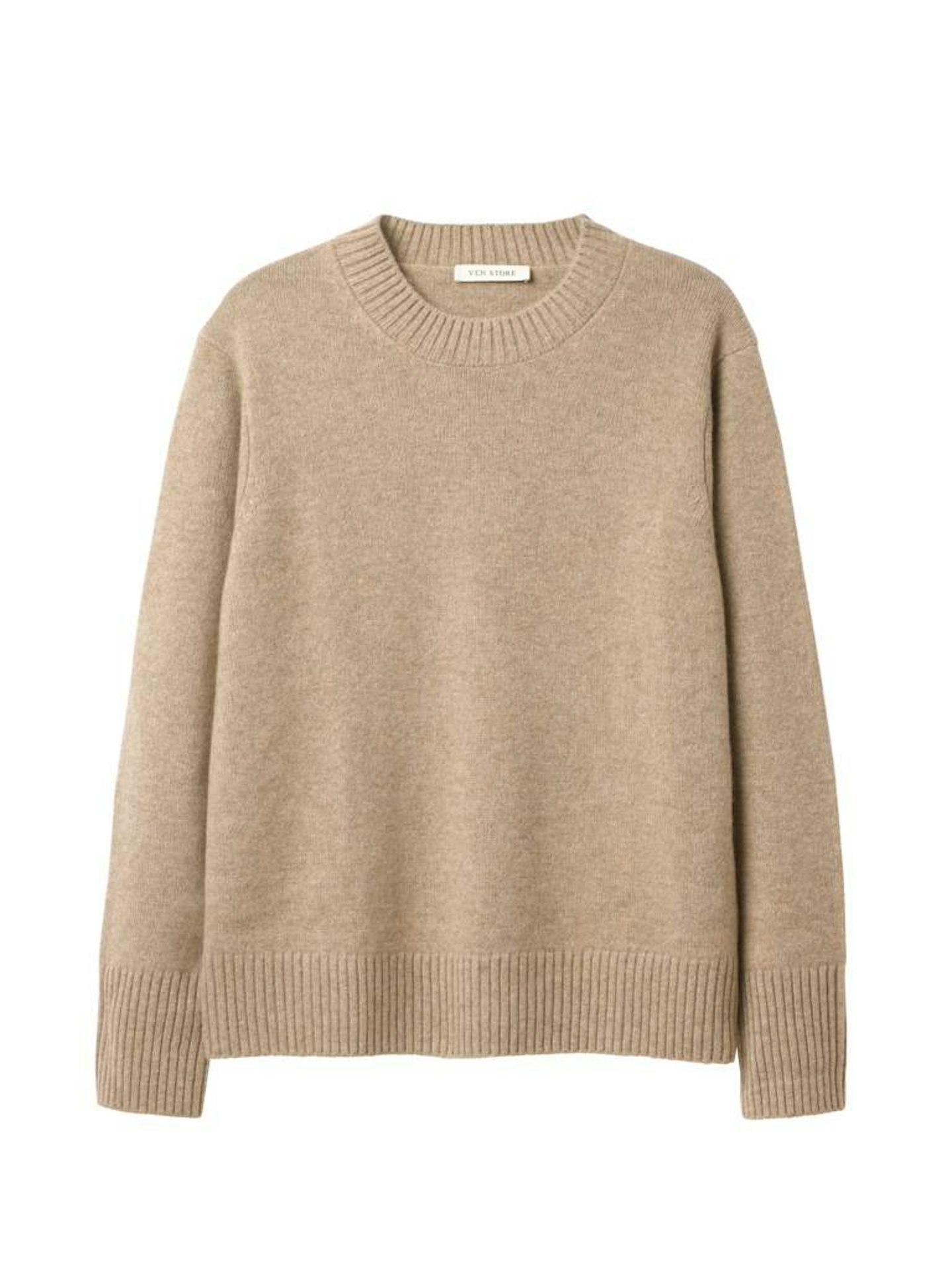 Ven Store, Cashmere sweater beige, £210