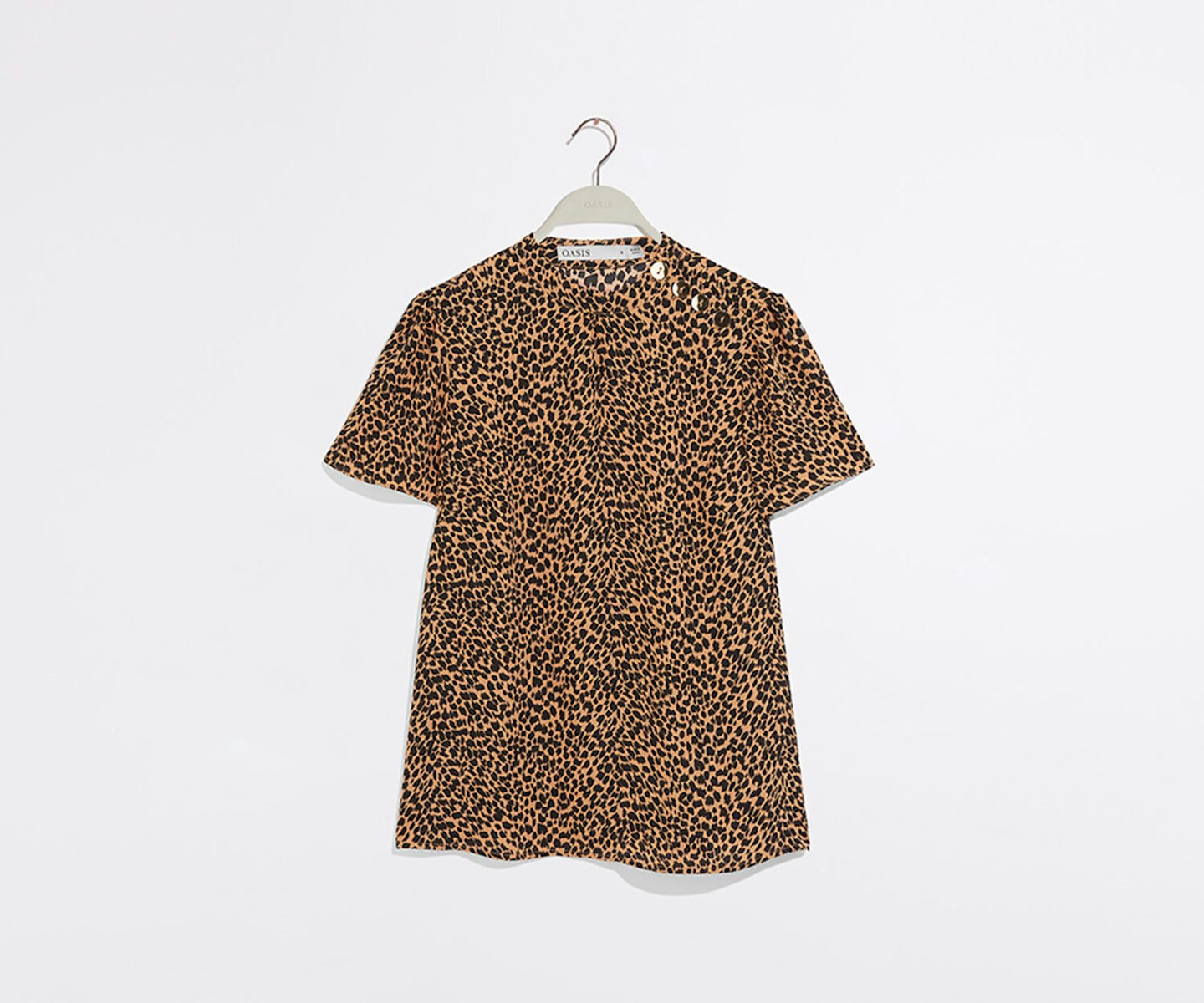 Oasis, leopard print t-shirt, £34