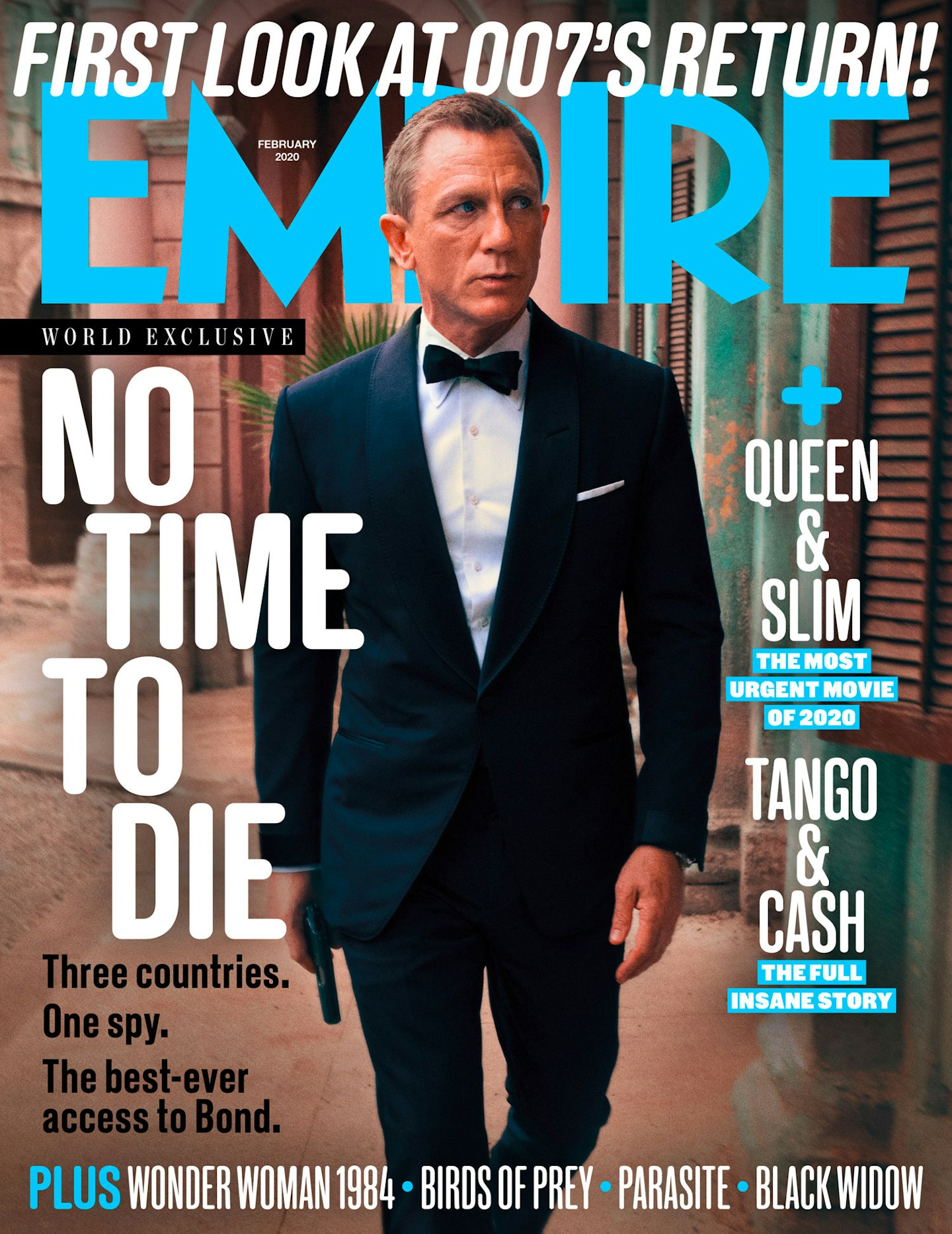 Empire – February 2020 – newsstand cover – No Time To Die