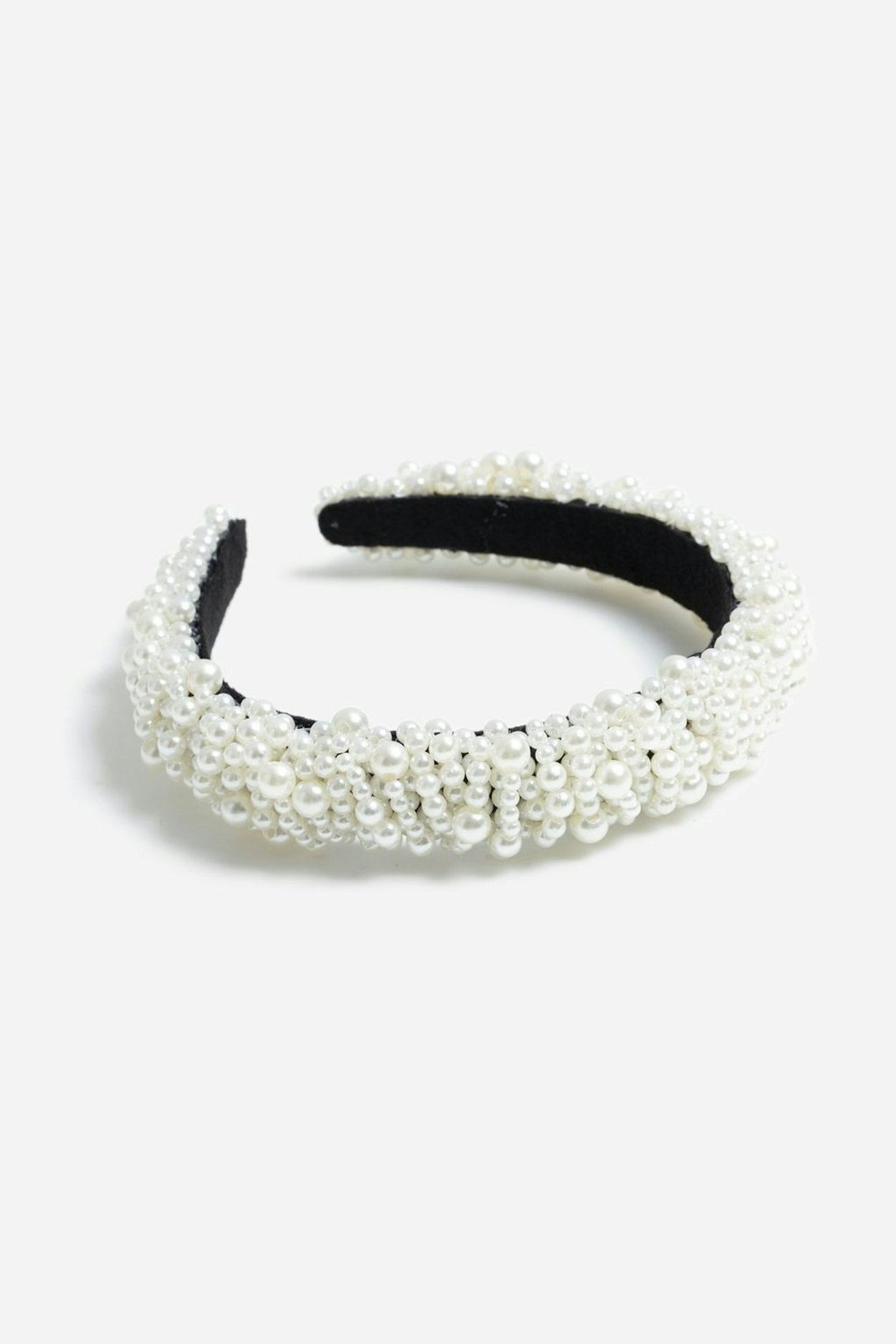 Topshop Mega Cream Pearl Alice Band, £35