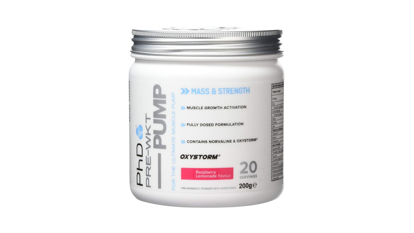 PhD Nutrition Pre-Workout Supplement