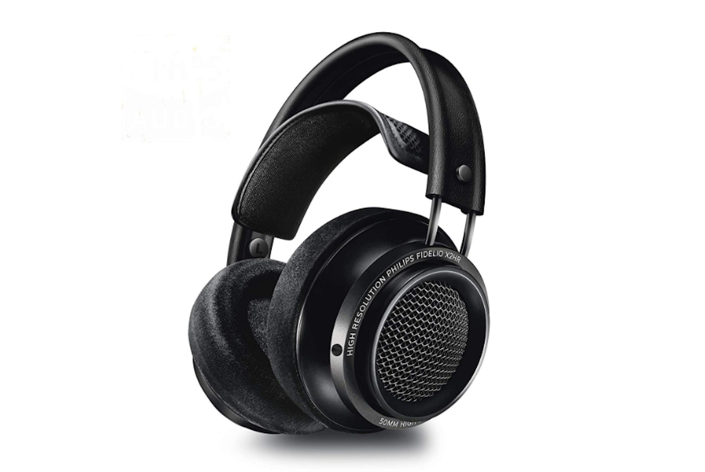 Philips Fidelio X2HR High Resolution Headphones with Velvet Cushions – Black