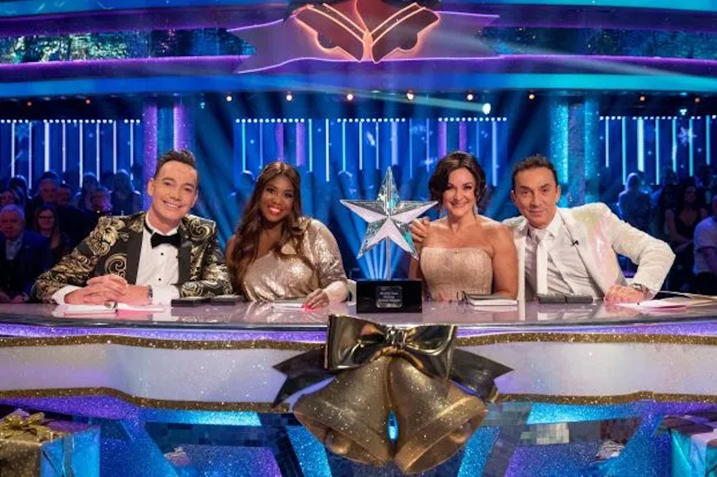 Motsi Mabuse with her fellow judges