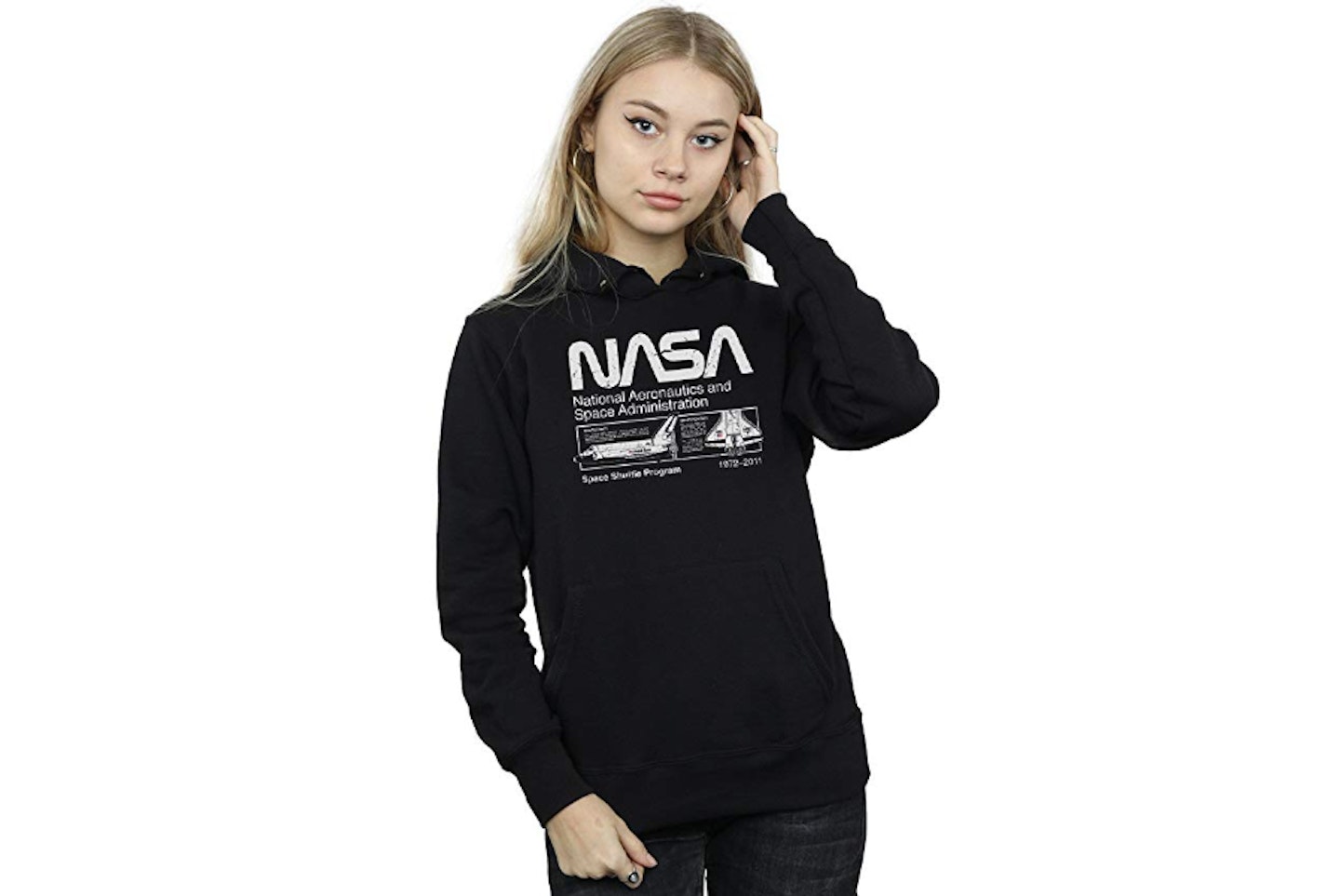 NASA Women's Classic Space Shuttle Hoodie, 34.99