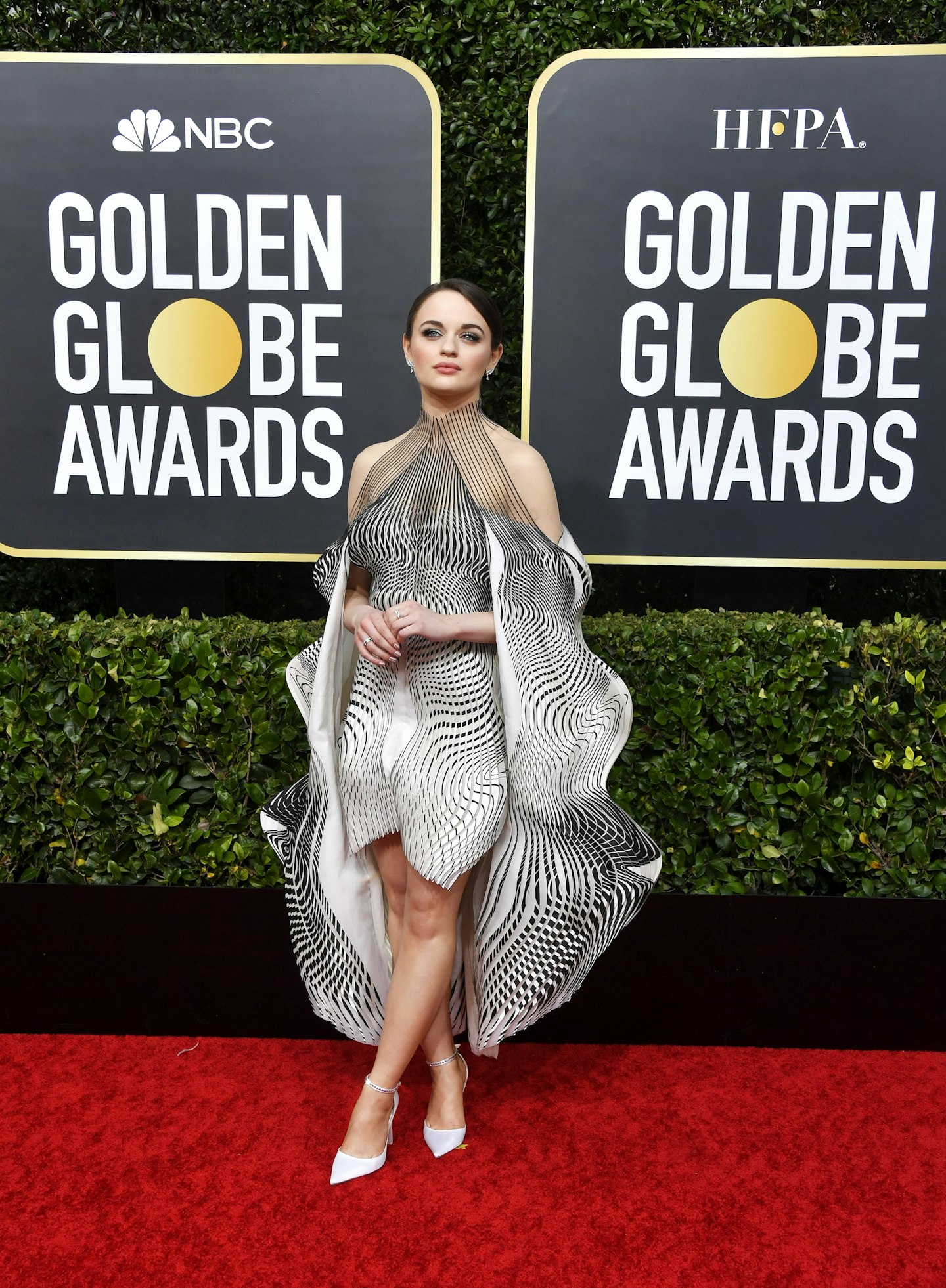 Joey King wearing Iris Van Herpen