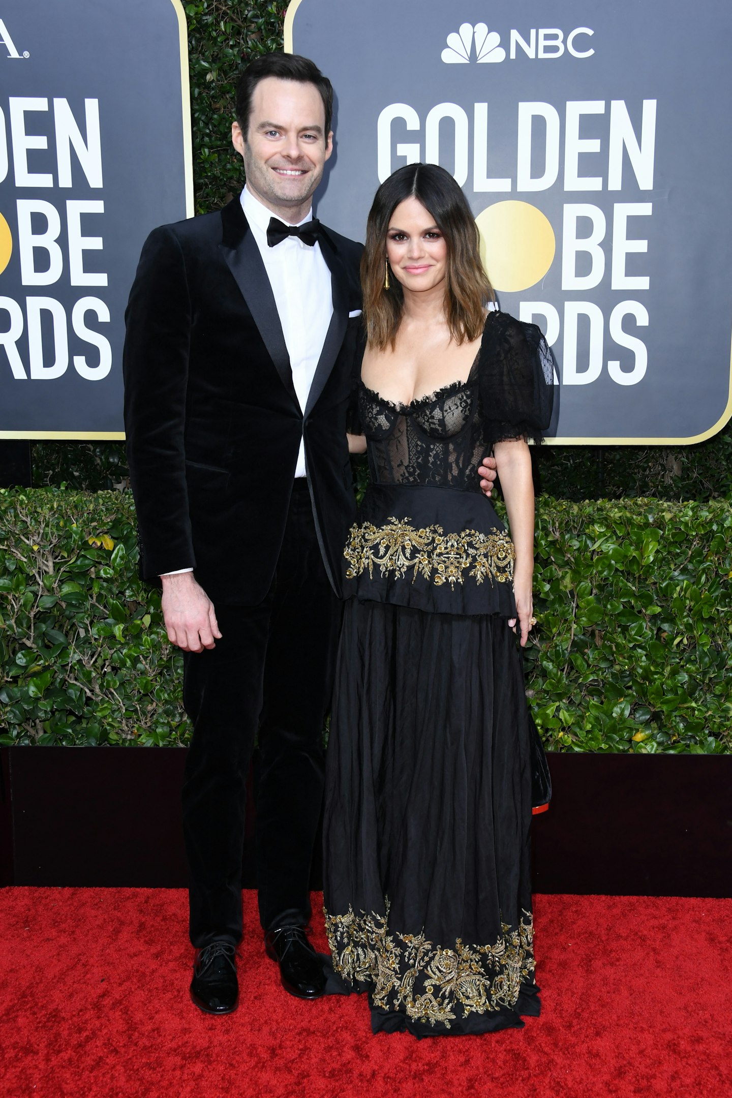 Bill Hader and Rachel Bilson