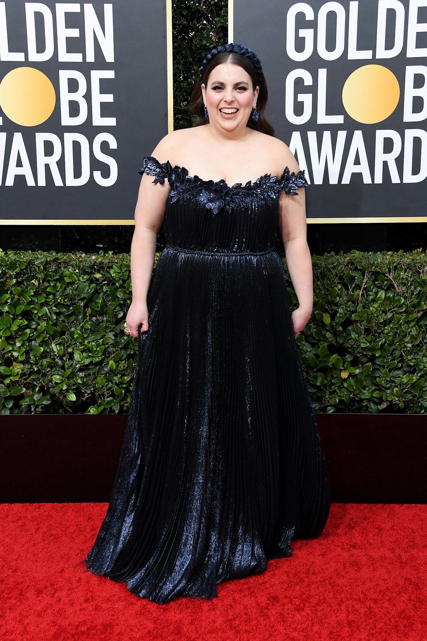 Beanie Feldstein in Oscar de la Renta