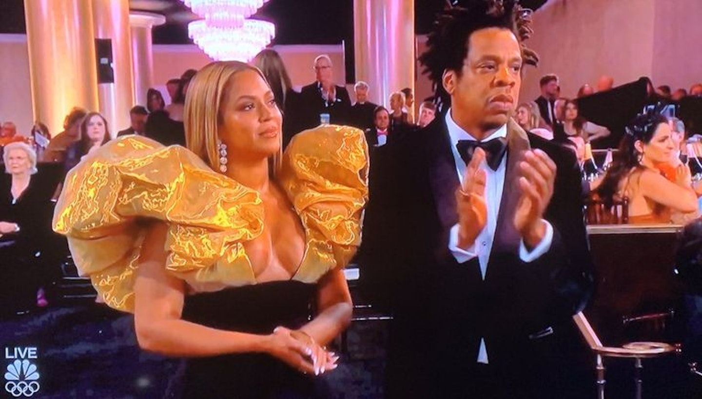 beyonce at the golden globes 2020