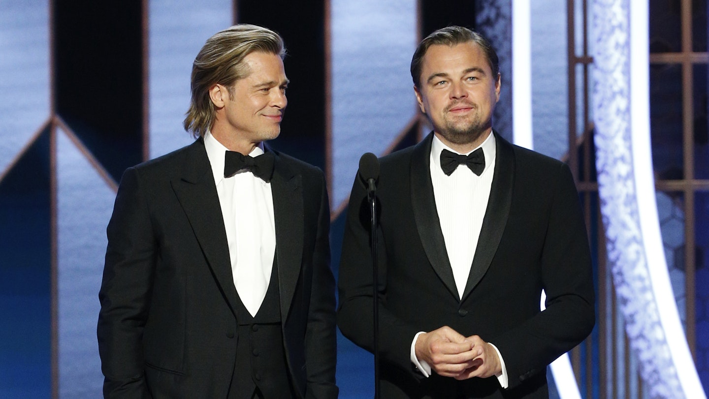 Brad Pitt Leonardo DiCaprio Golden Globes 2020