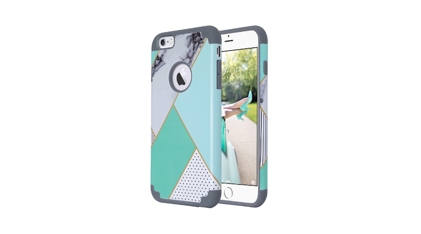 ULAK iPhone 6/6S Dual Layer Shockproof Case, Mint