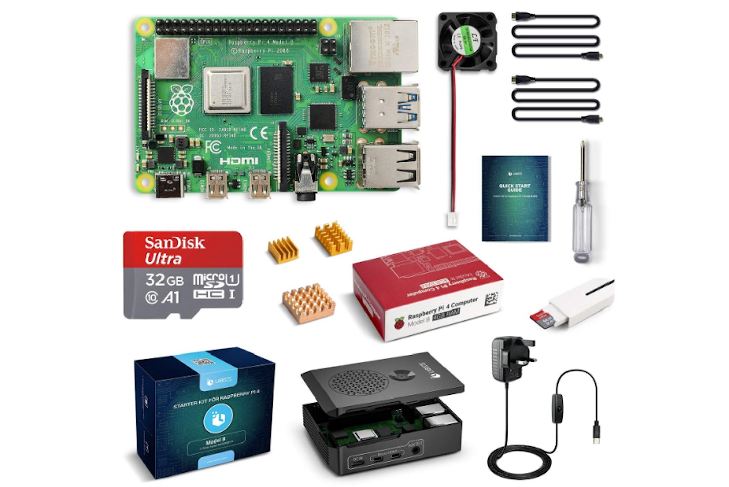 Raspberry Pi 4 B Model B 4GB Starter Kit