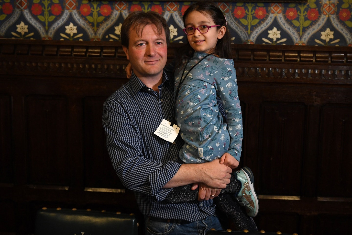 Richard and his daughter Gabriella