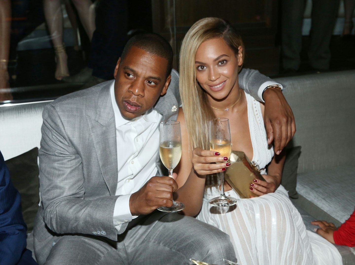 Beyonce and Jay-Z Took Champagne To The Golden Globes Prompting Lots Of Etiquette Questions