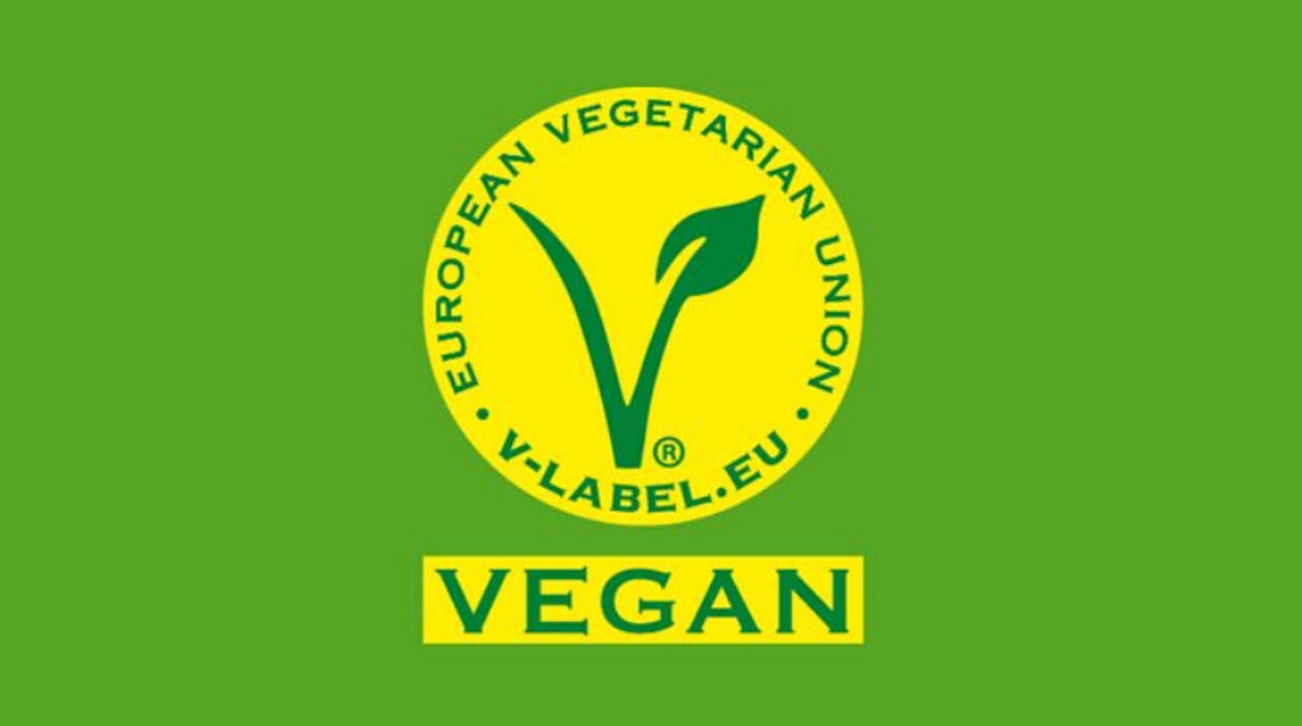 The vegan V-Label logo