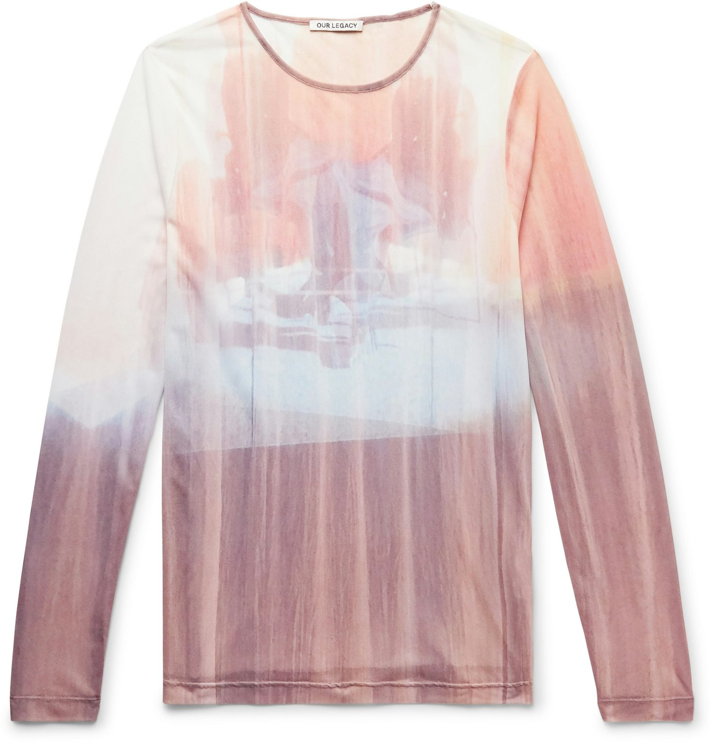 Our Legacy, Delicate Longsleeve Watching TV Print, £150