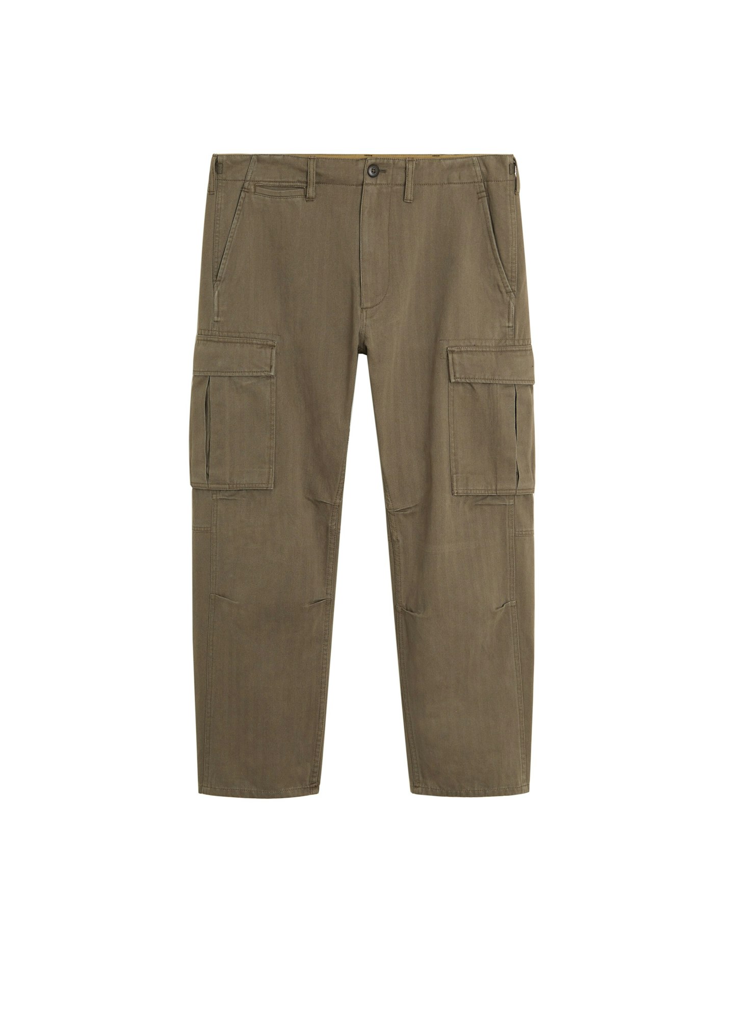 Mango, Khaki Cargo Trousers, £49.99