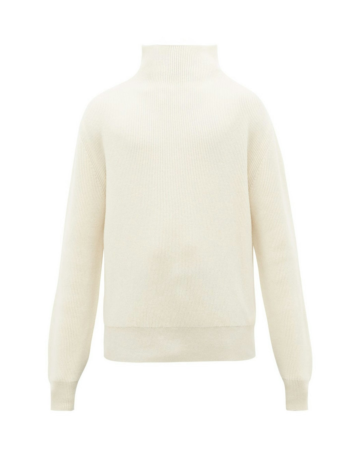 The Row, Daniel Roll-Neck Ribbed Cashmere Sweater, £1260
