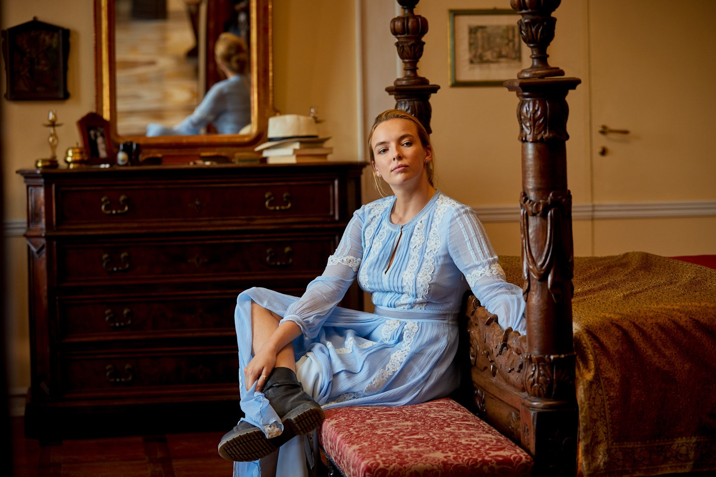 Jodie Comer as Villanelle in Killing Eve