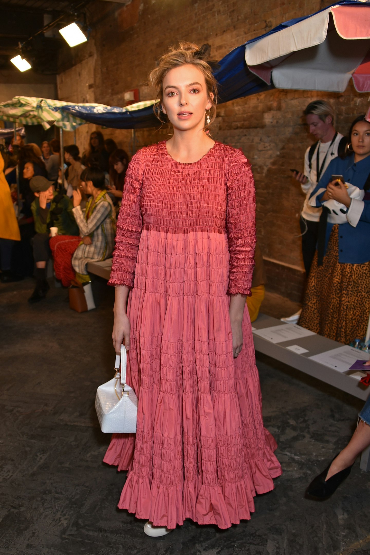 Jodie Comer wearing Molly Goddard