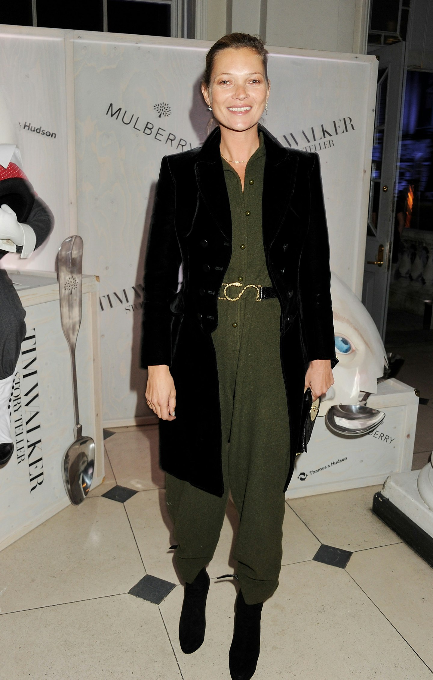 Kate Moss Wears Union Jack John Galliano Blazer at Platinum Jubilee
