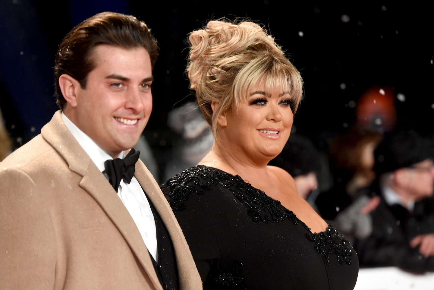 Gemma Collins and James Argent