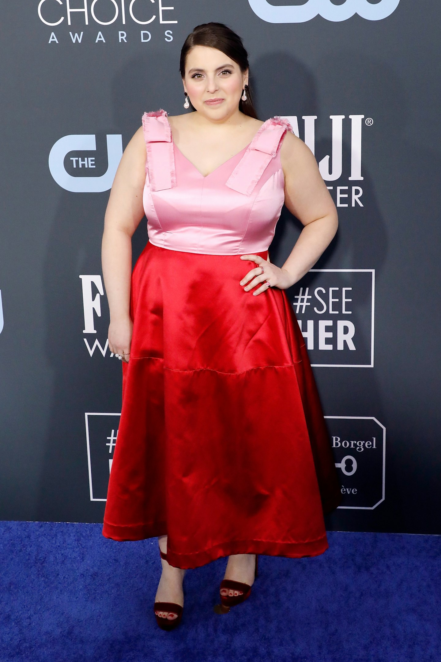 Beanie Feldstein at the Critics' Choice Awards 