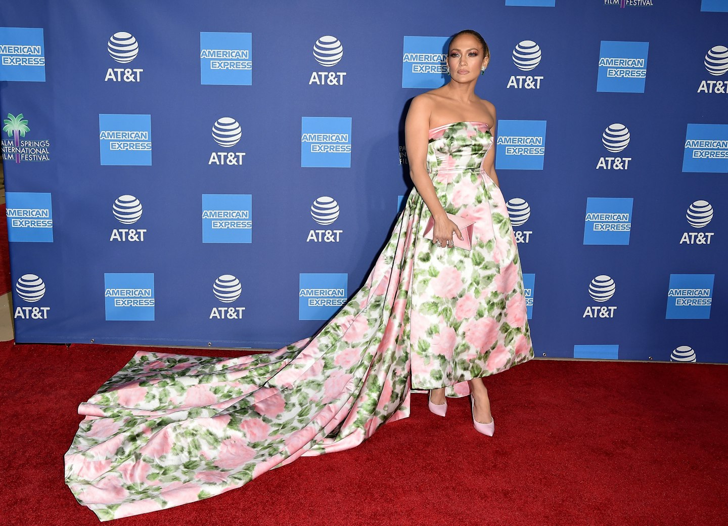 Jennifer Lopez at the Palm Springs Film Festival