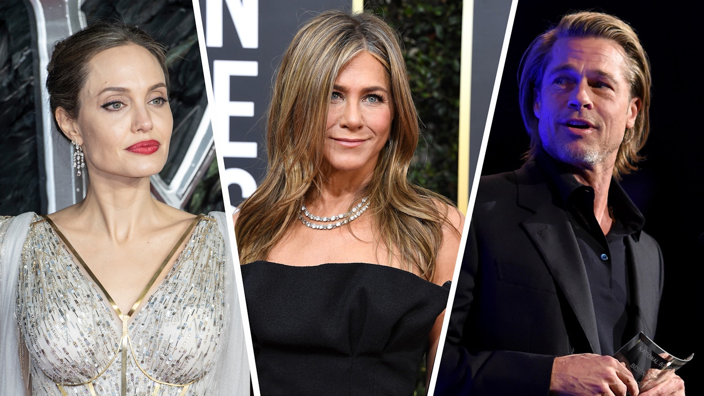 Angelina Jolie, Jennifer Aniston, Brad Pitt