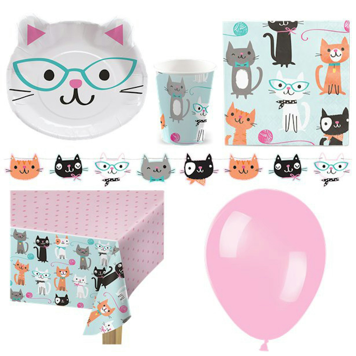 Purr-Fect Party Pack for 8, £19.99