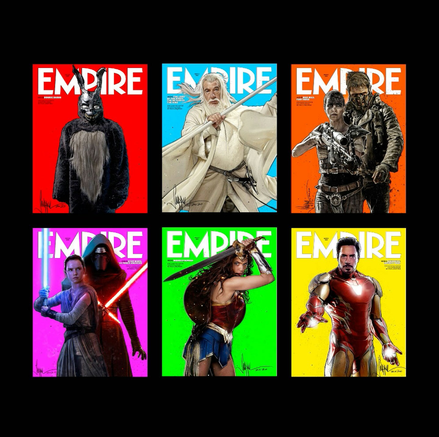 Empire – March 2020 – six covers 
