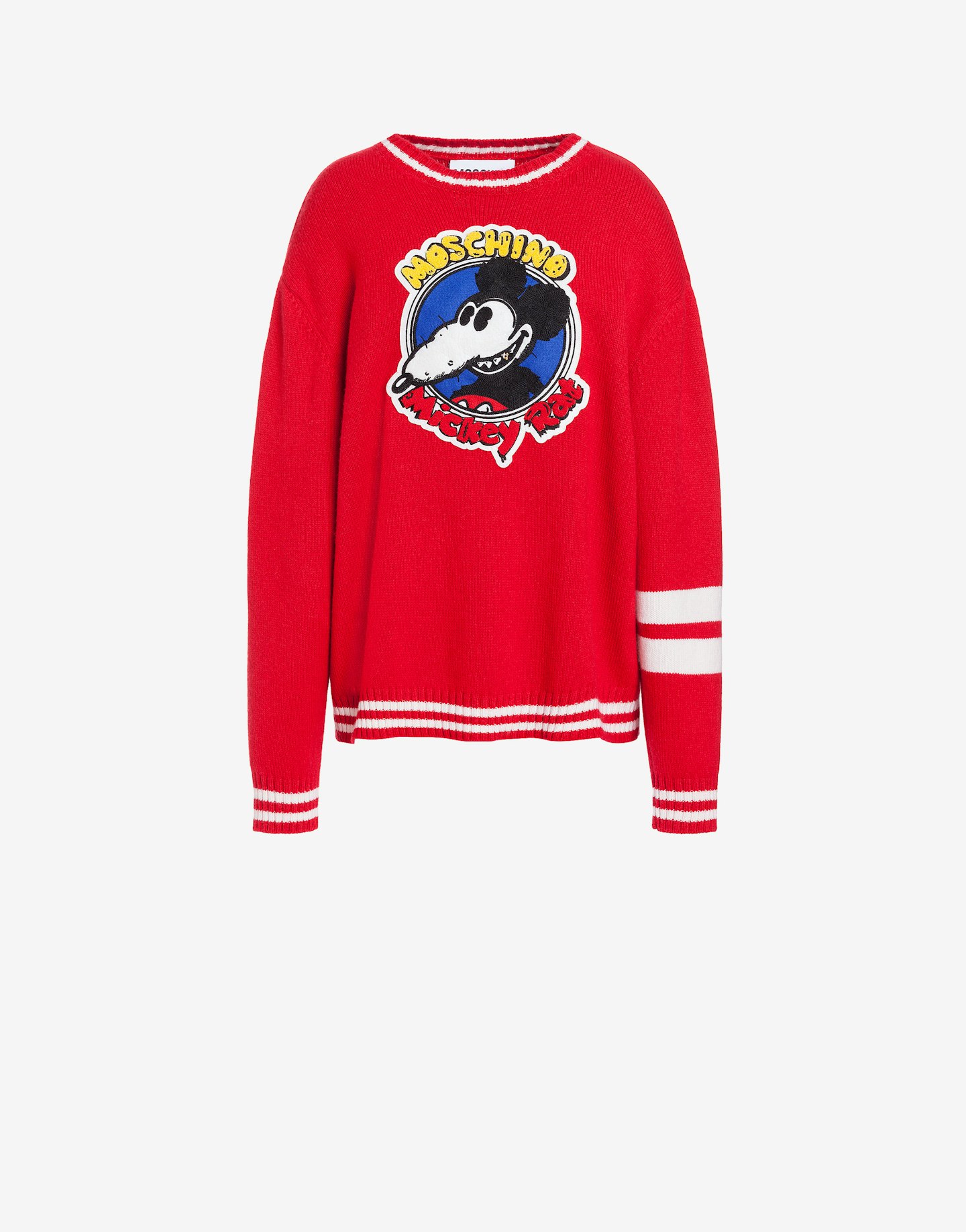 Moschino, Wool Pullover Mickey Rat, £535