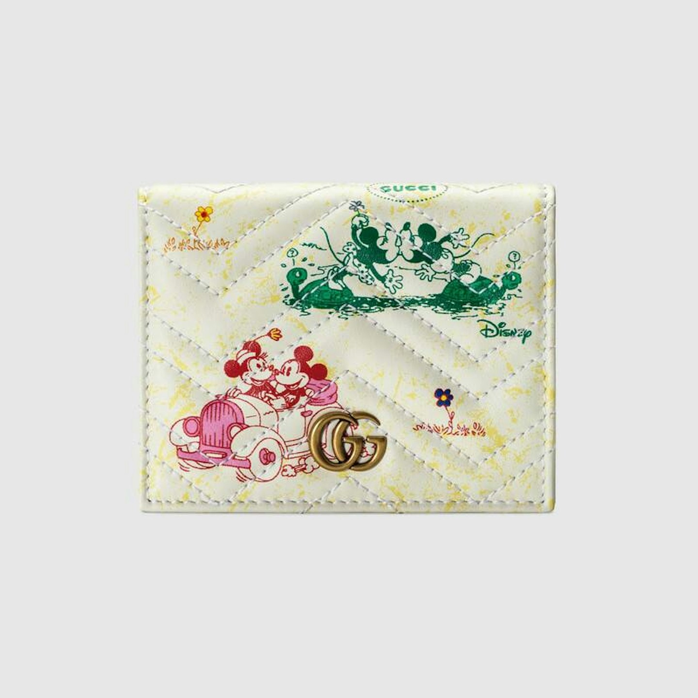 Gucci x Disney, GG Marmont card case wallet, £345