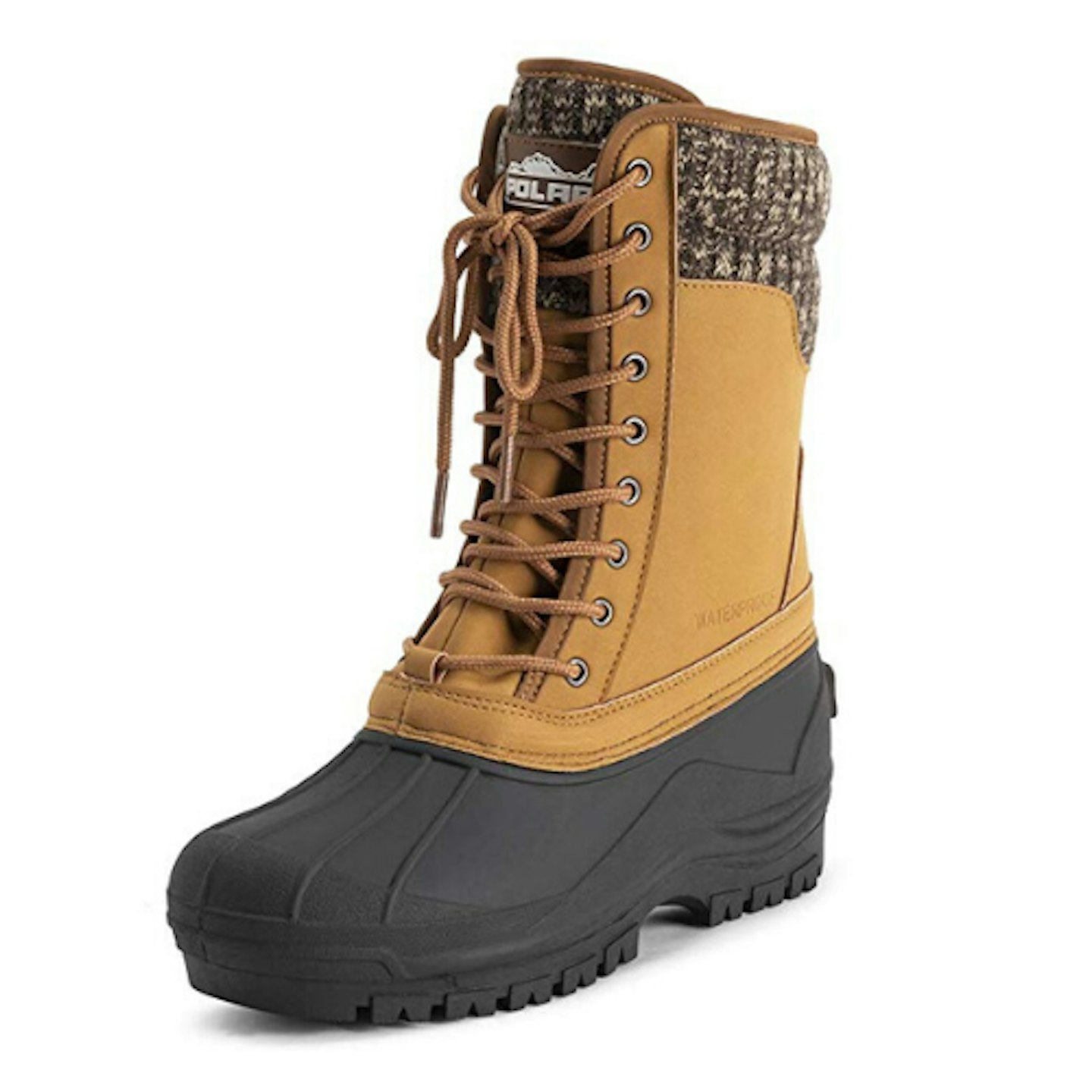 Polar Womens Lace Up Waterproof Duck Boots