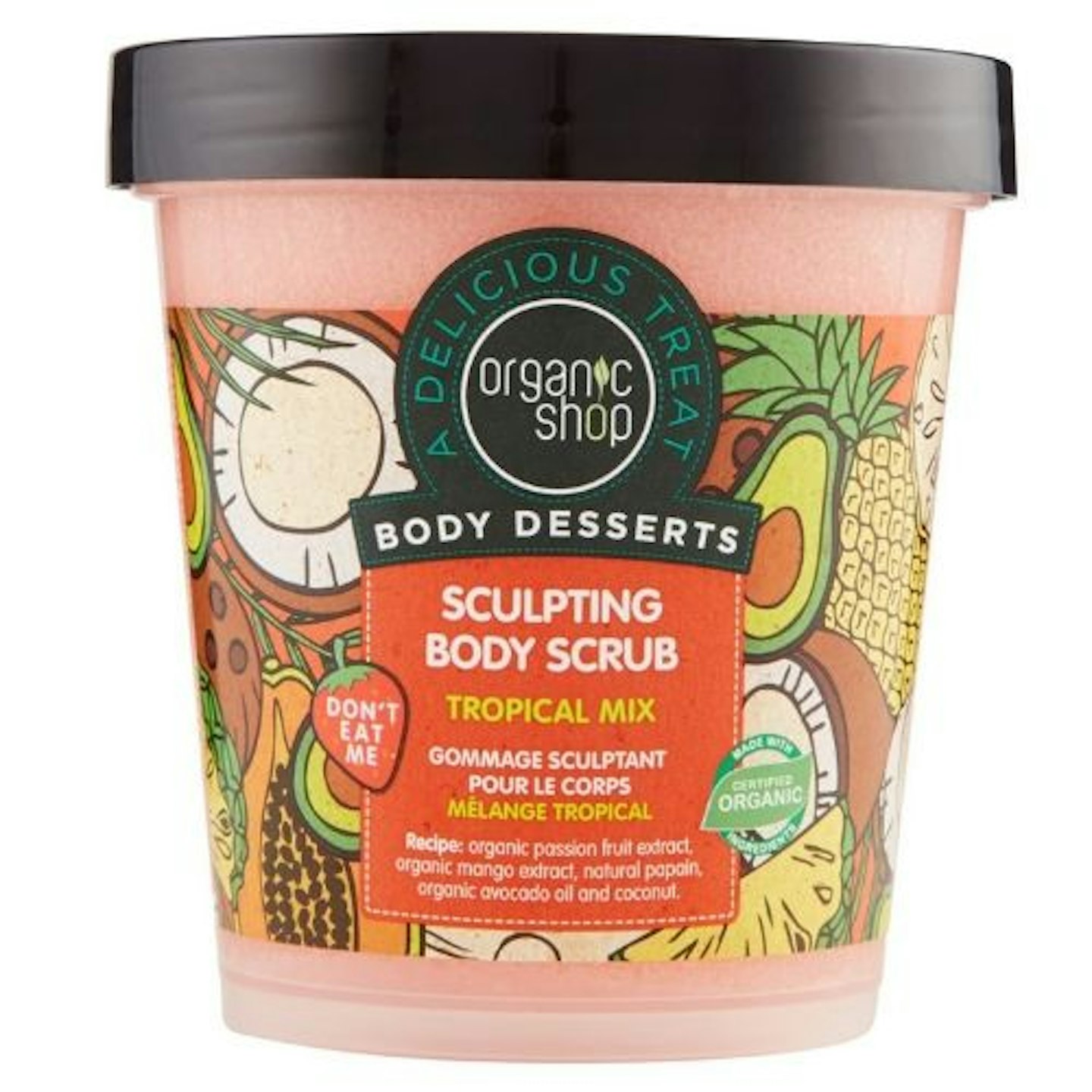 Organic Shop Body Desserts Tropical Mix Sculpting Body Scrub