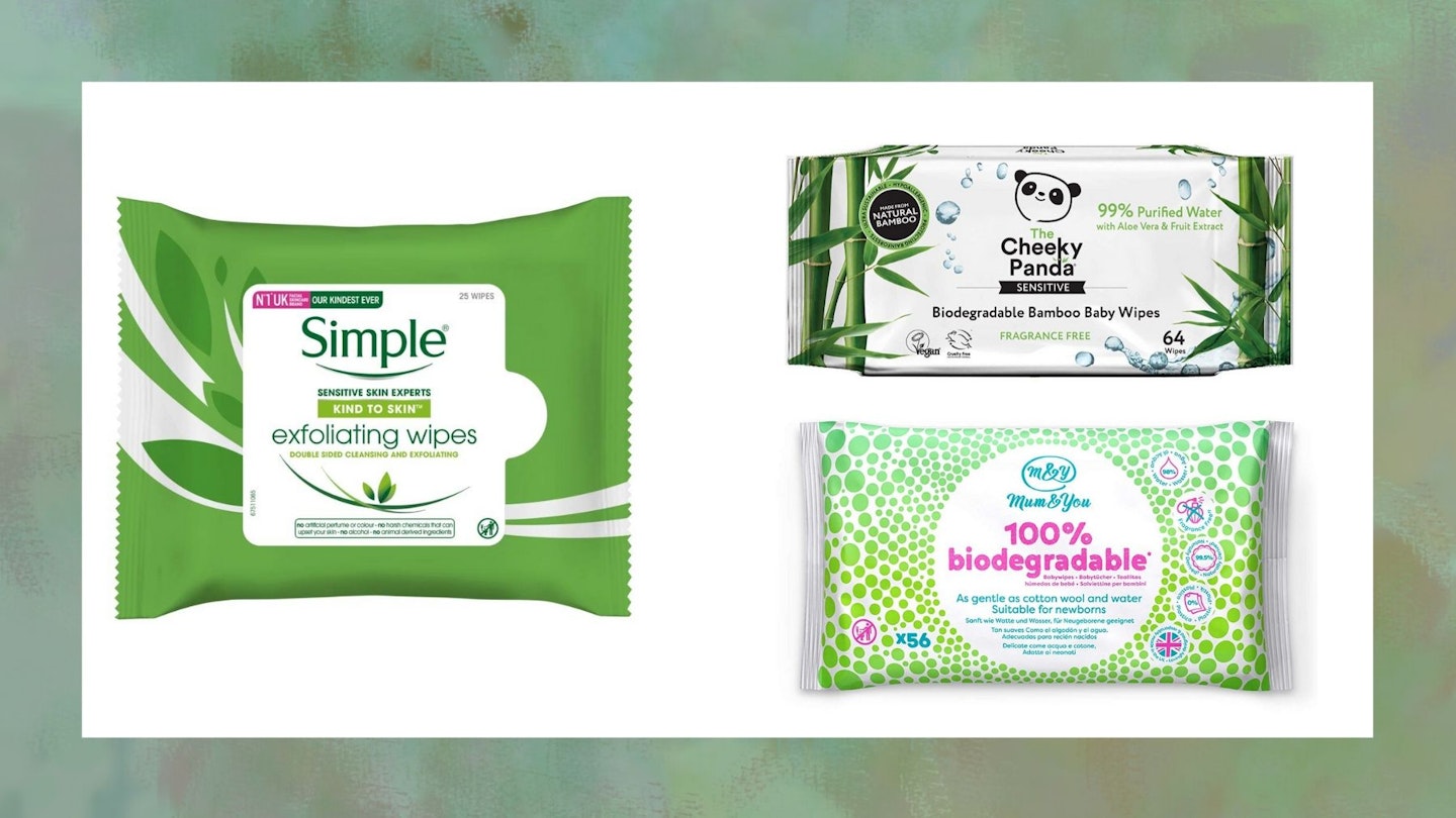 Top make-up removing wipes
