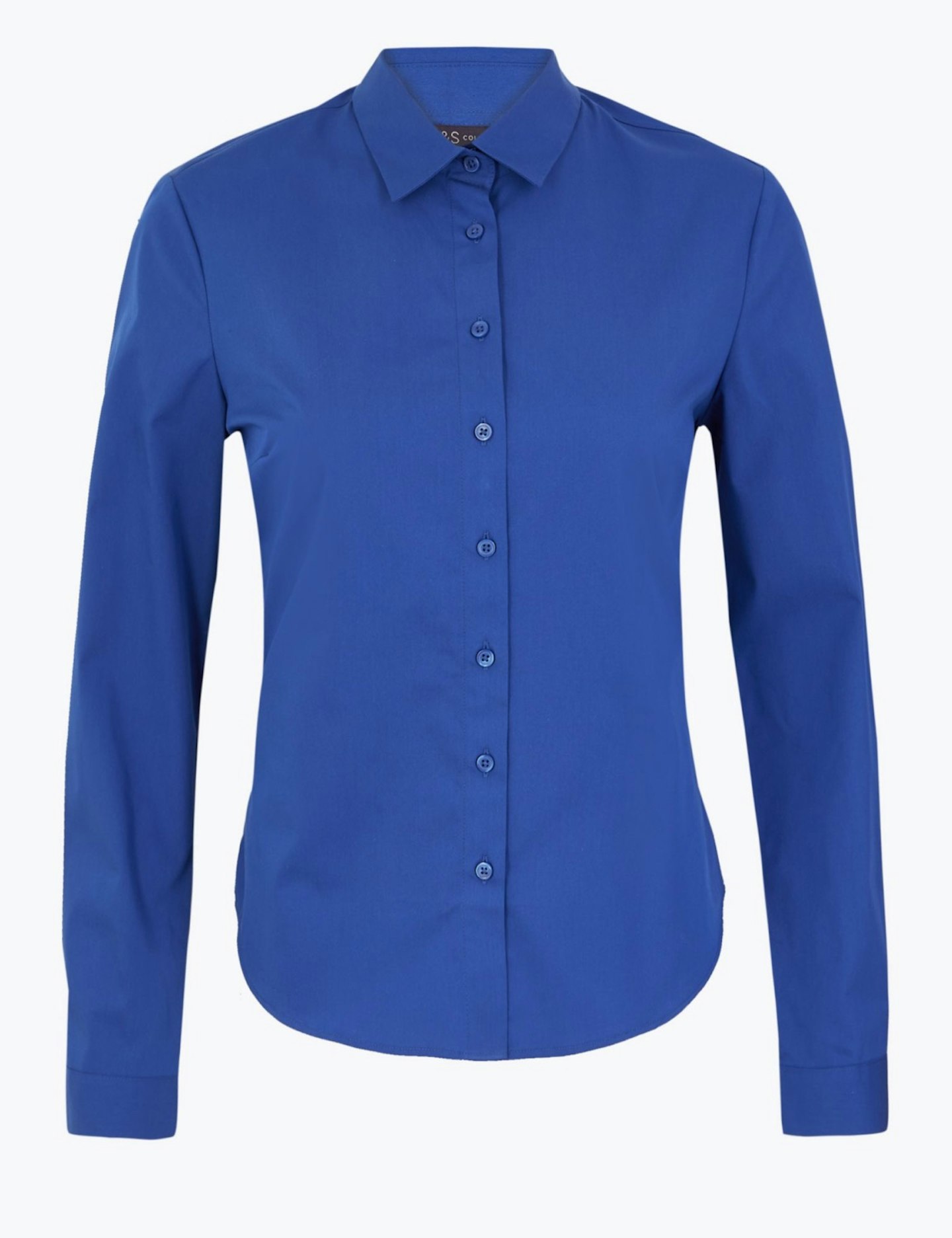 M&S, Cotton Rich Tailored Shirt, £15