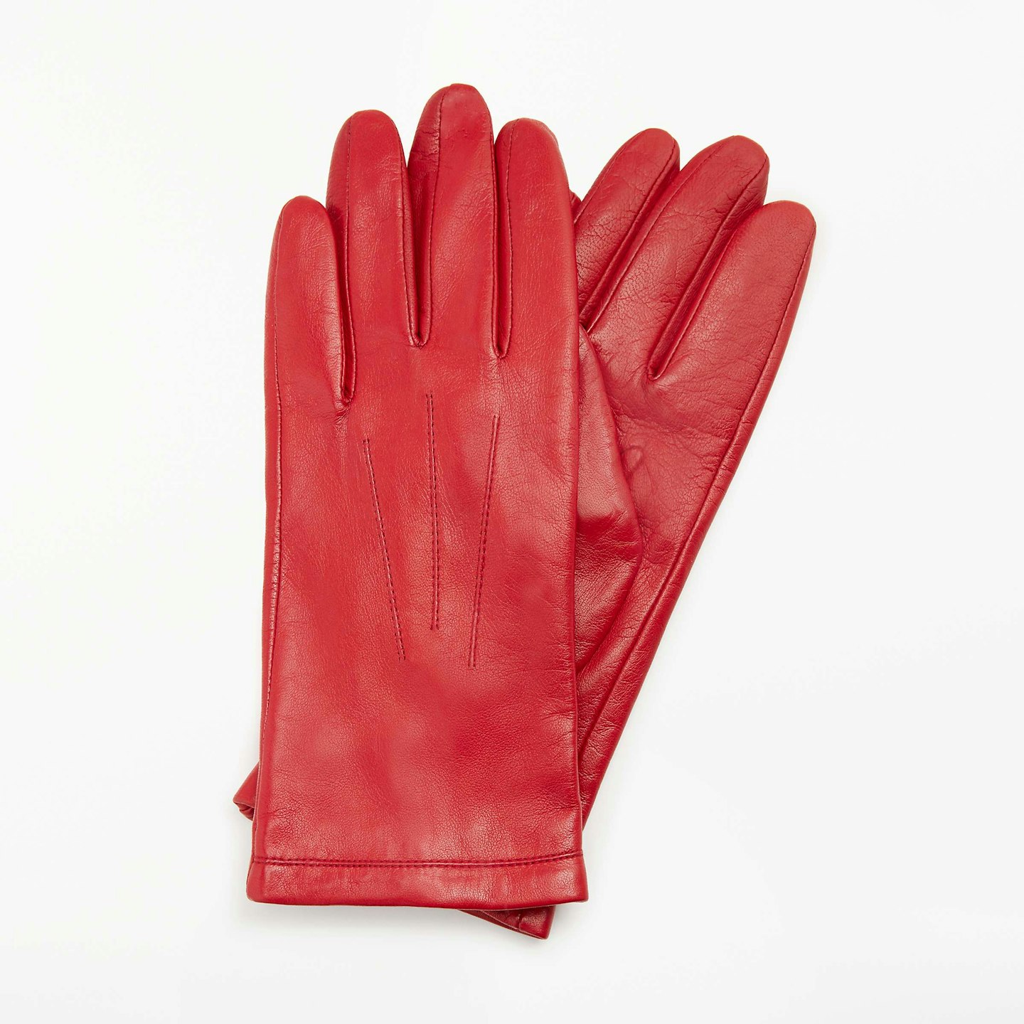 John Lewis & Partners, Fleece Lined Leather Gloves, £12.50