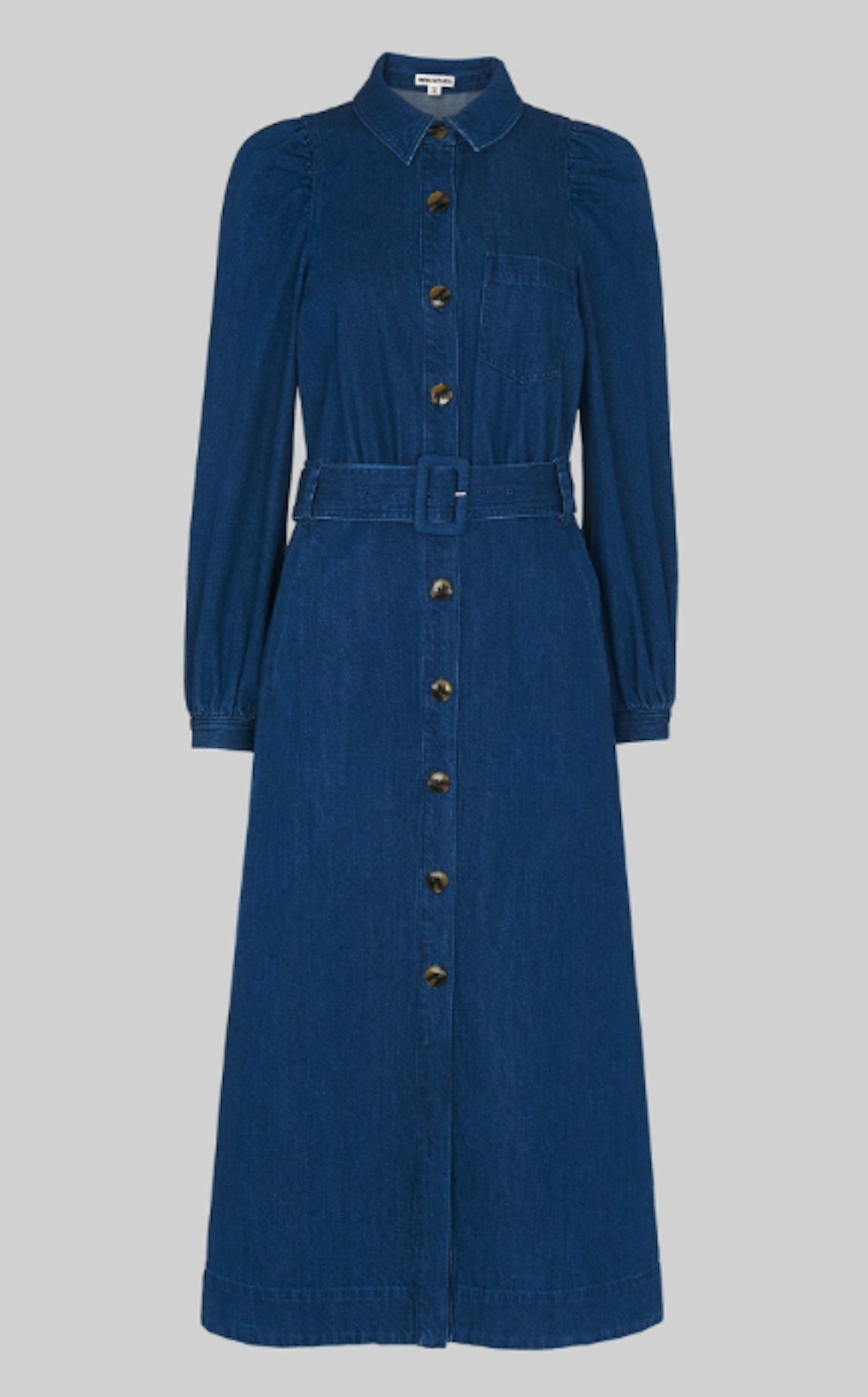 Whistles, Denim Belted Midi Dress, £139