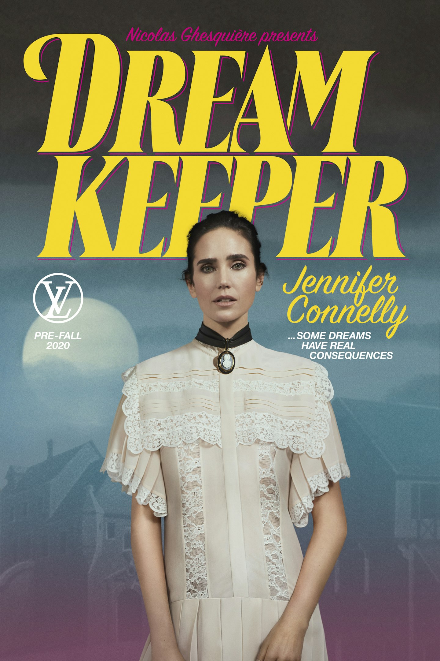 louis vuitton pre-fall 2020 sci-fi jennifer connelly