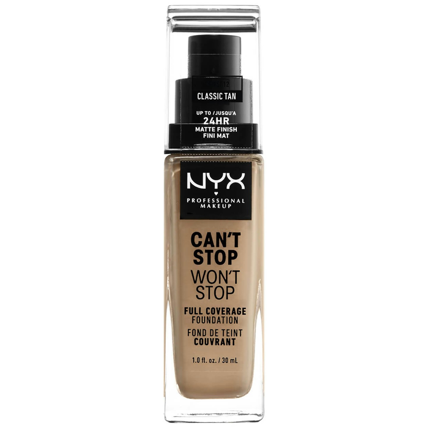 NYX Professional Makeup Can't Stop Won't Stop 24 Hour Foundation, £12
