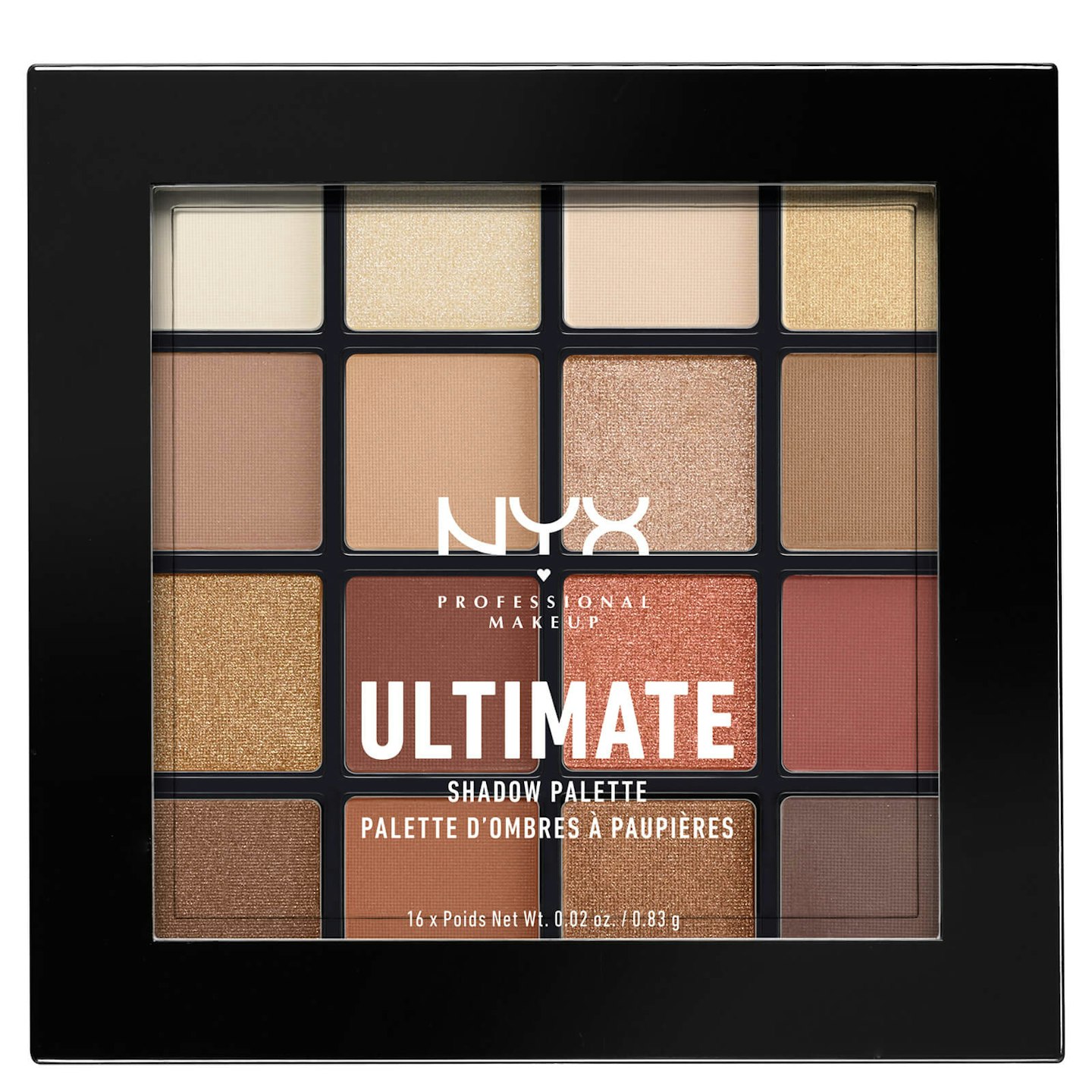 NYX Professional Makeup Ultimate Shadow Palette, £12.80