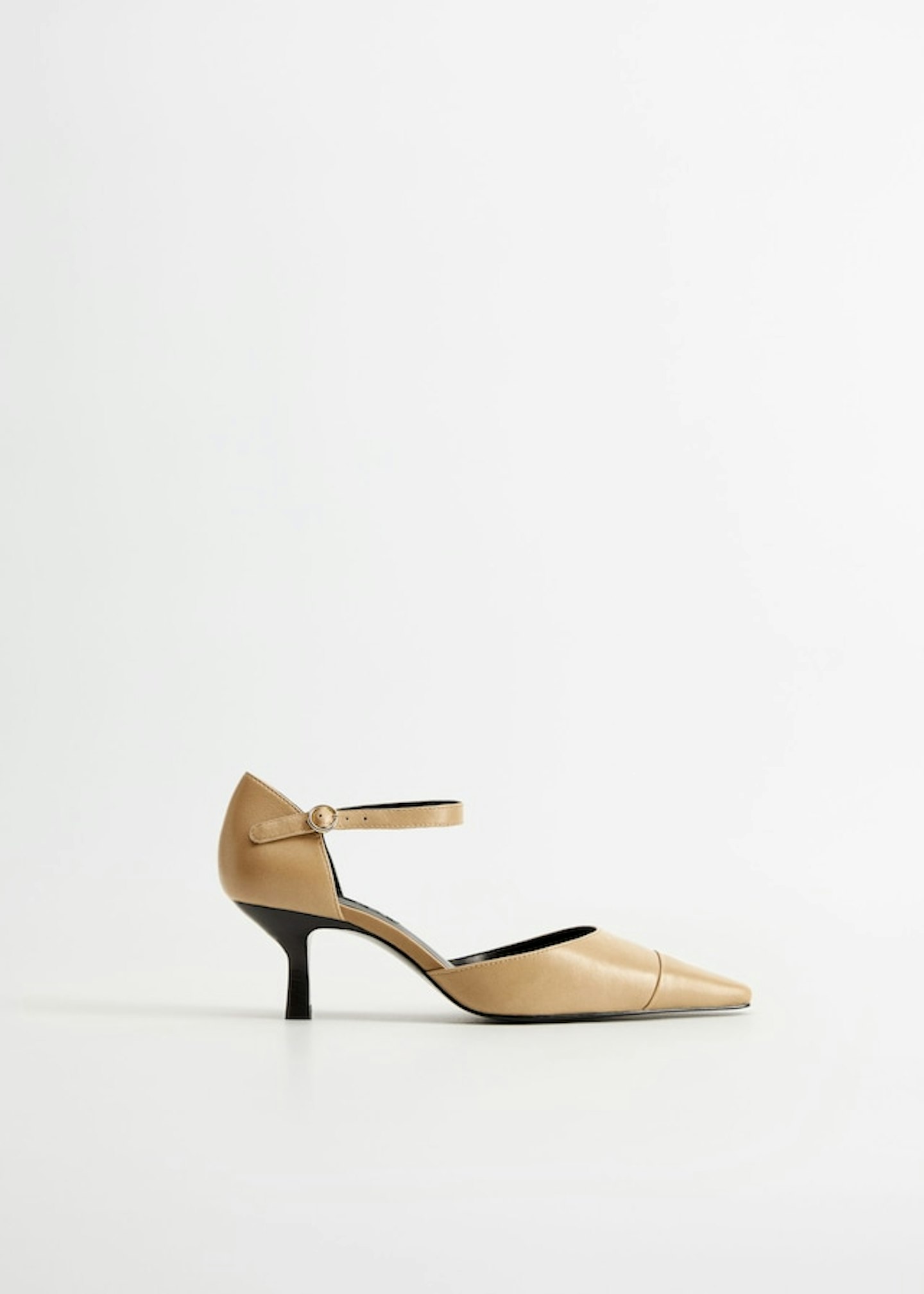 Mango, Heel leather shoes, £59.99