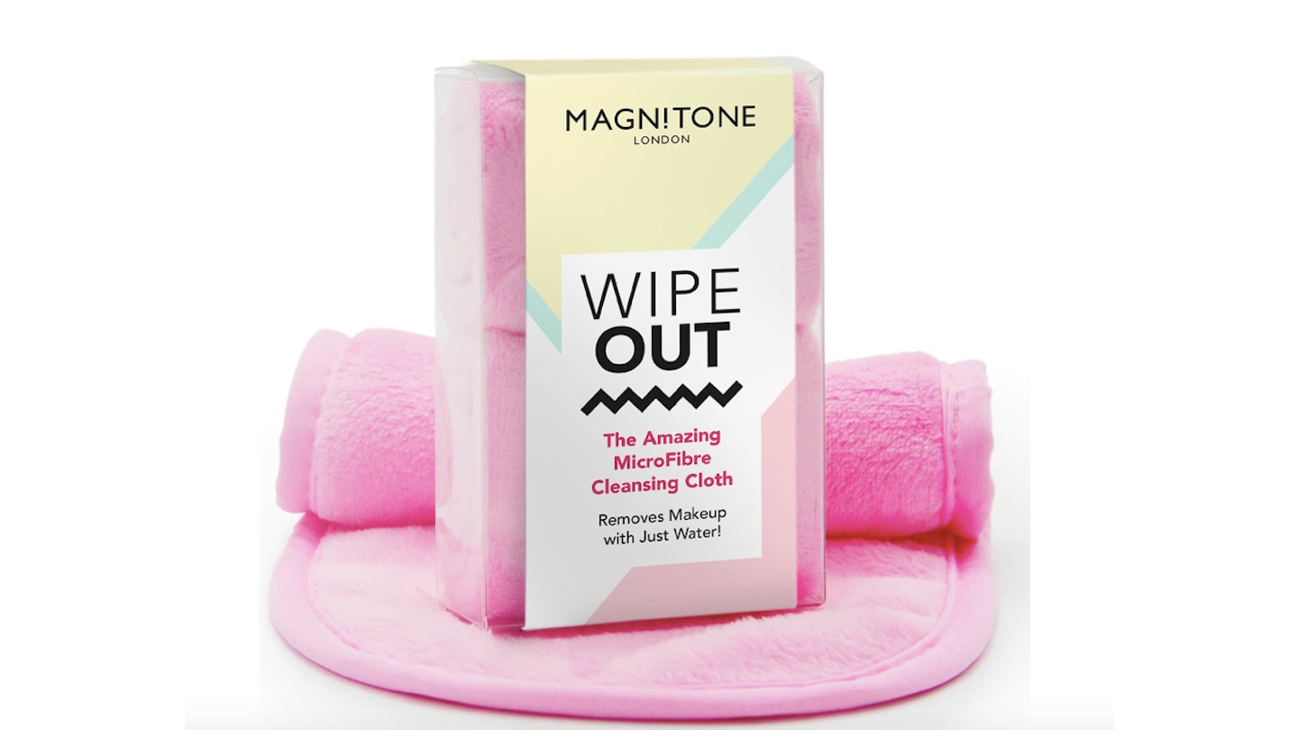 Magnitone London WipeOut! The Amazing MicroFibre Cleansing Cloth - Pink