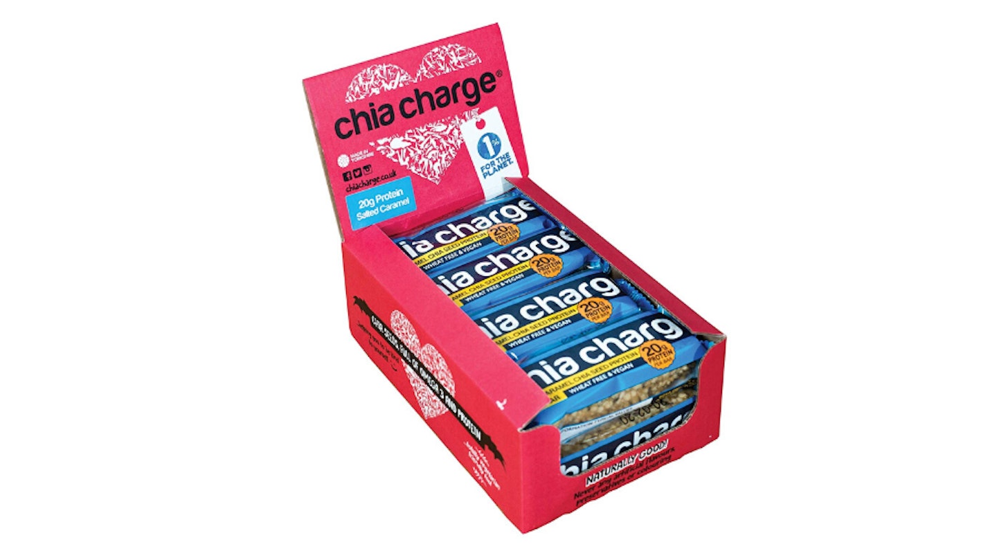 Chia Charge - Vegan Protein Bar, 10 Pack