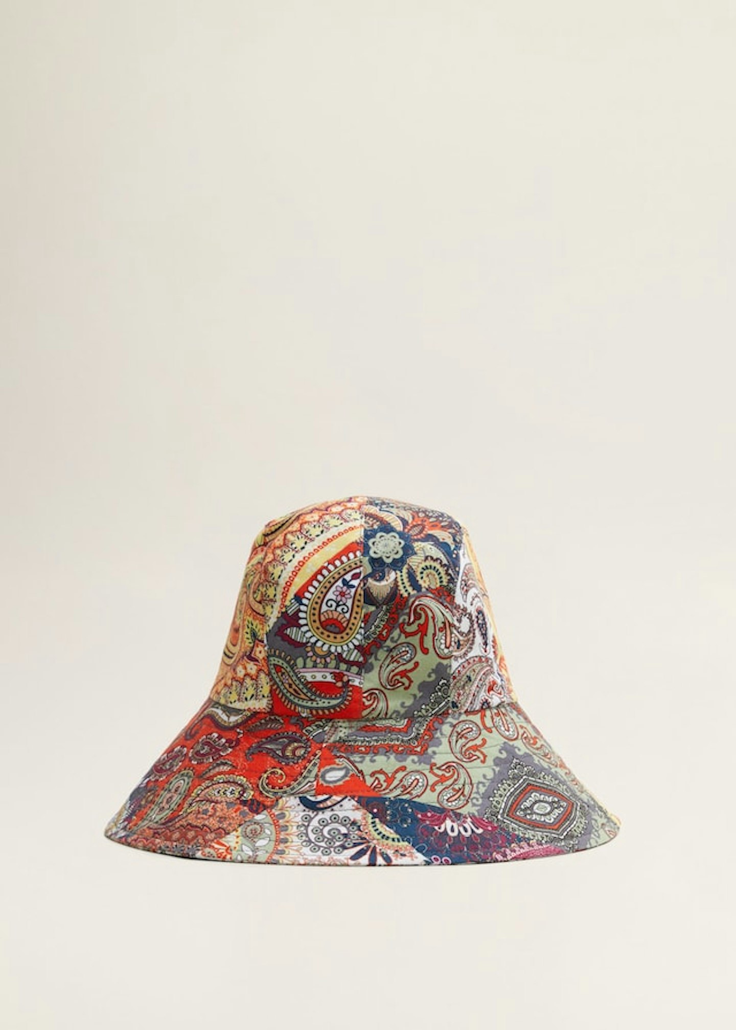 Mango, Bucket patchwork hat, £7.99