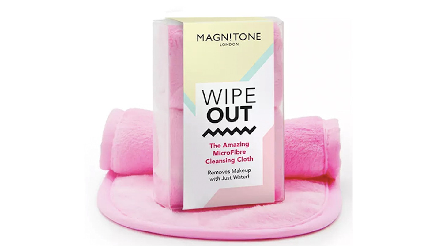 Magnitone London WipeOut! The Amazing MicroFibre Cleansing Cloth Pink