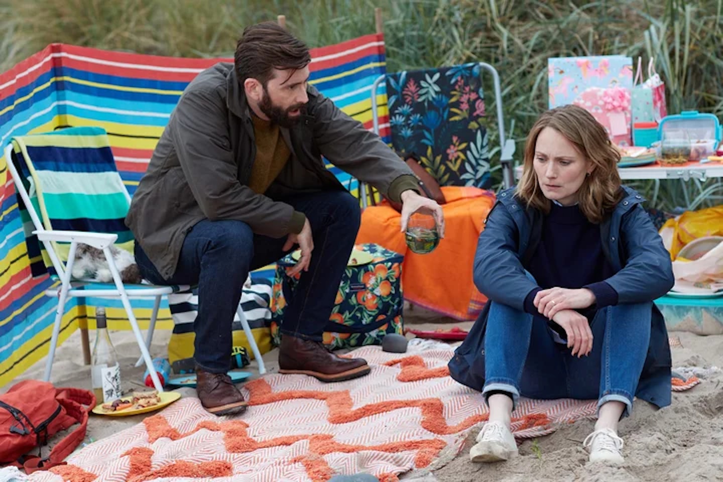 Tom and Kate on Deadwater Fell