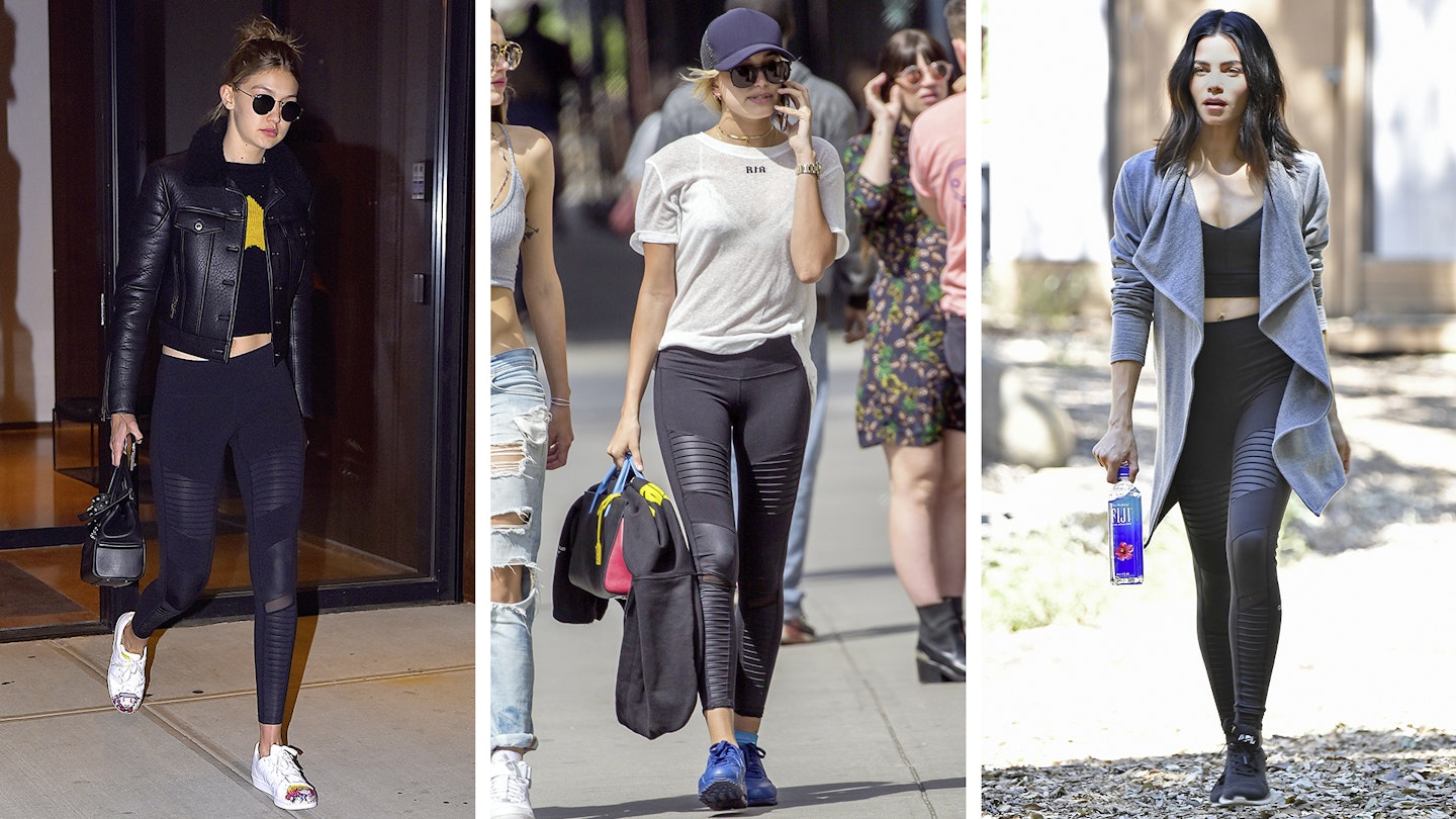 Kylie Jenner Wore an Affordable Alo Yoga Set to Lounge Around — See Photos