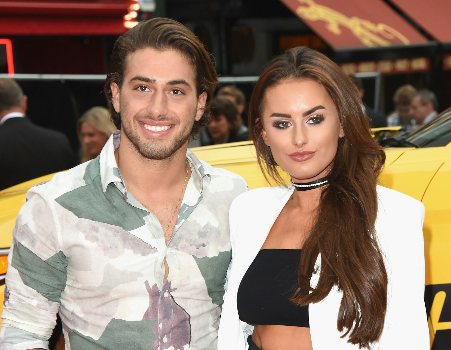 Amber Davies and Kem Cetinay