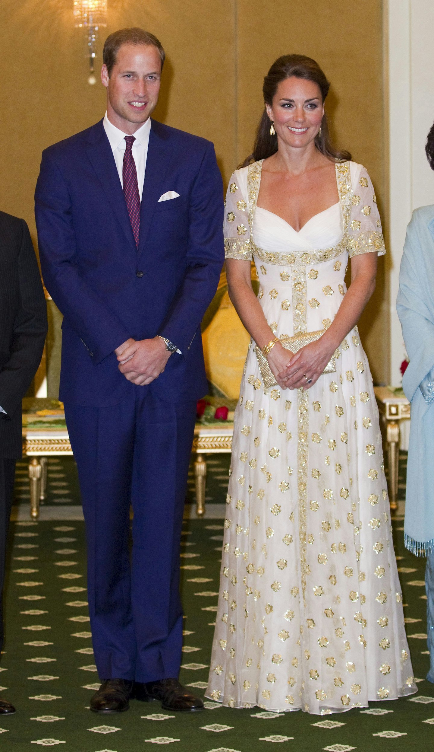 duchess of cambridge alexander mcQueen malaysia state dinner 2012